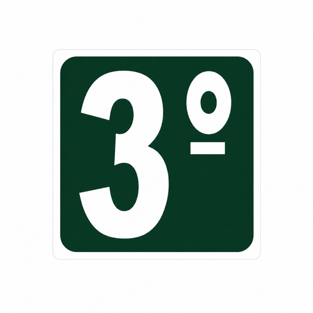 PLACA FOTOLUMINESCENTE – S17 3º