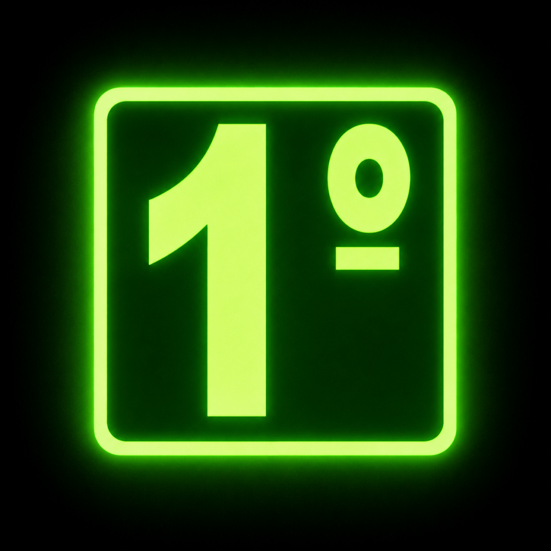 PLACA FOTOLUMINESCENTE – S17 1º - Imagem 2