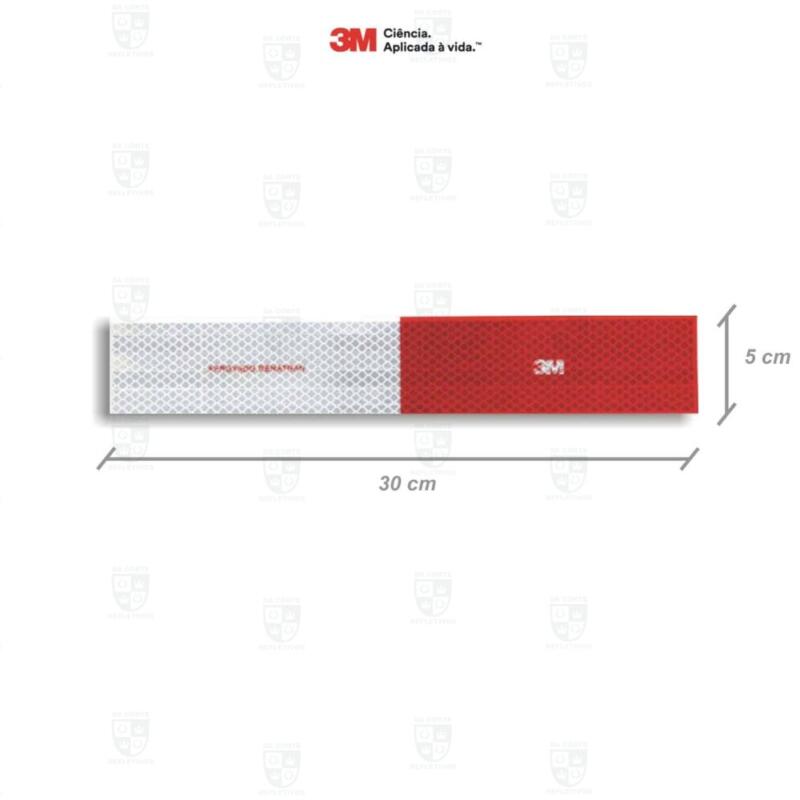 Faixa Refletiva Lateral Carroceria LADO DIREITO – 3M™ do Brasil (HB004037105)