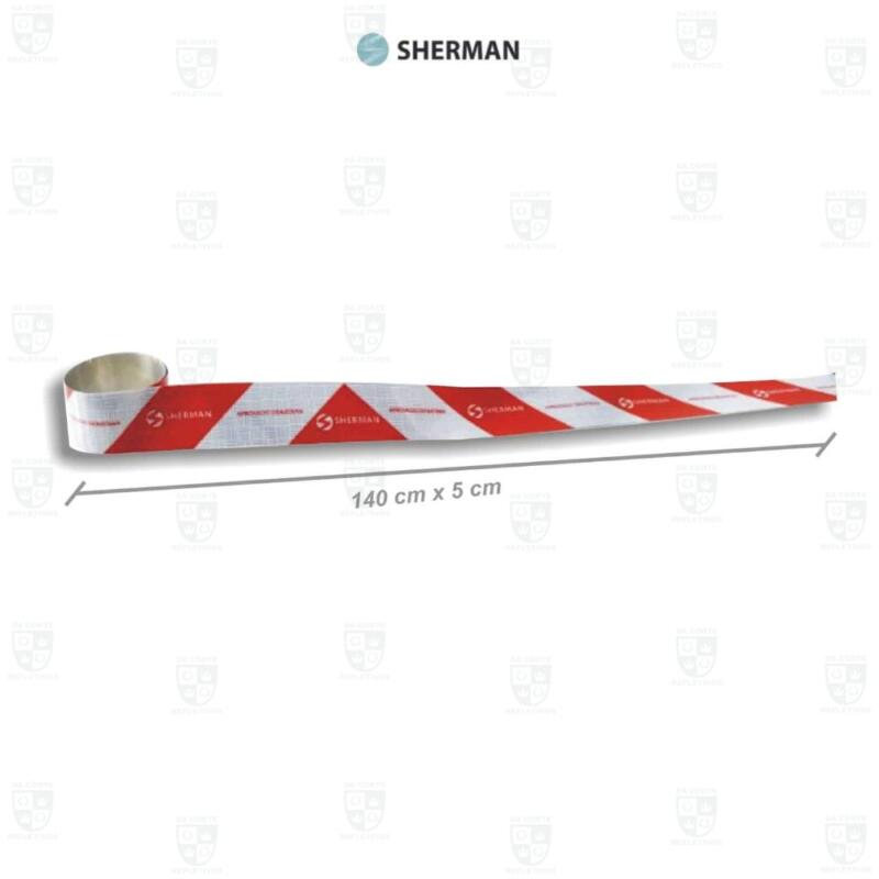 Faixa Refletiva de Baú para Motoboy Sherman