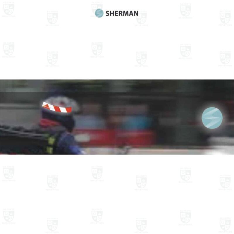 Kit de Faixas Refletivas para Motoboy - SHERMAN - Imagem 3