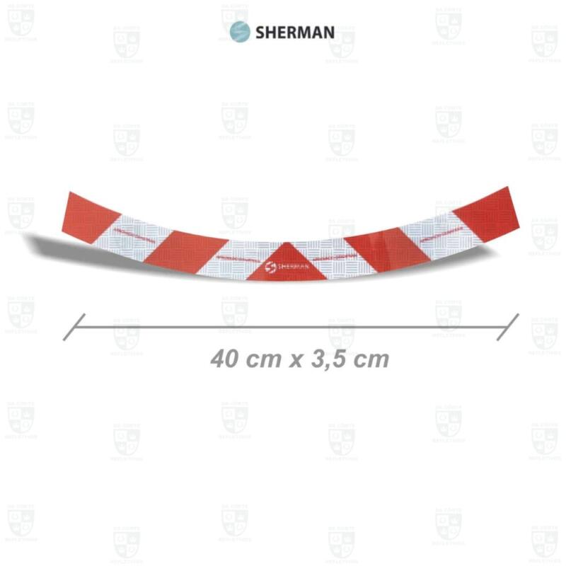 Faixa Refletiva de Capacete para Motoboy- SHERMAN