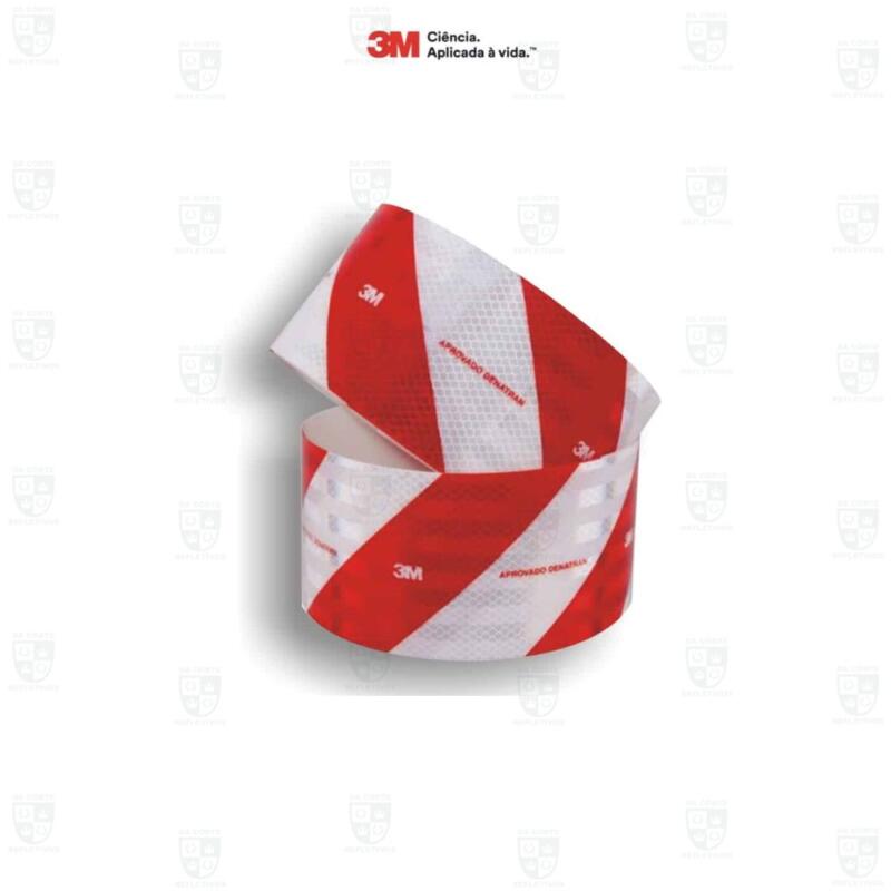 Faixa Refletiva de Para-choque 10cm x 1,20Mt c/ 2 Peças – 3M™ do Brasil (HB004187363)