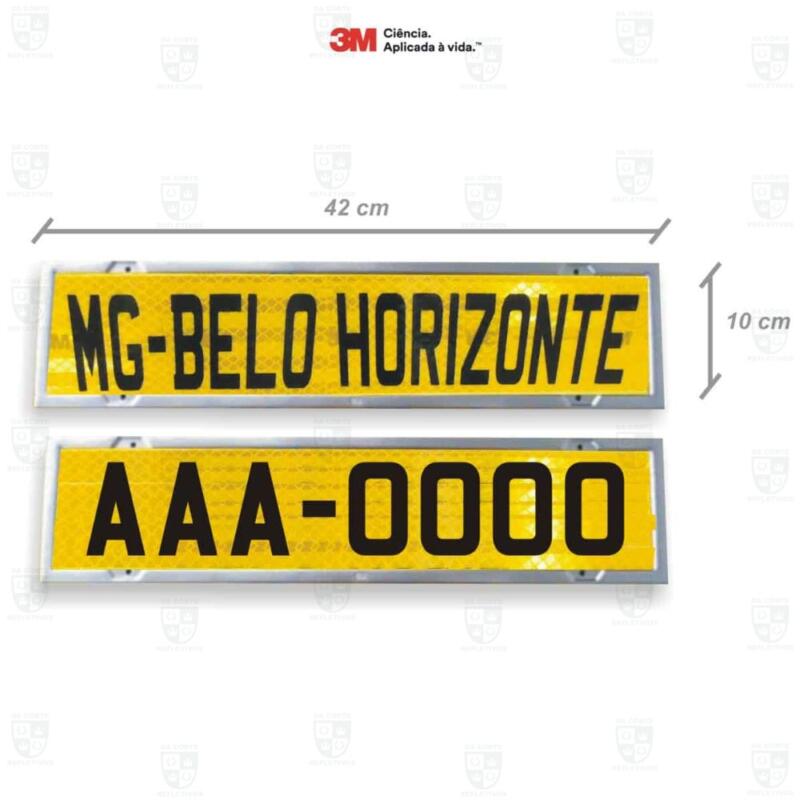 Kit Terceira Placa - 3M™ do Brasil (com placa de alumínio)