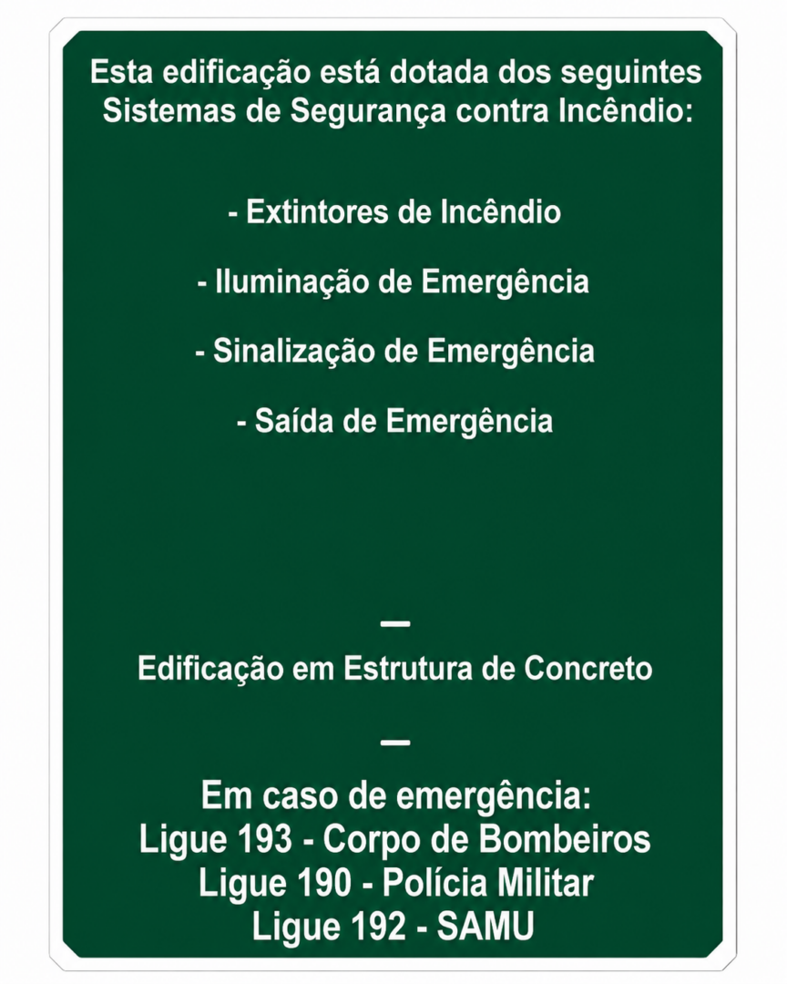 PLACA FOTOLUMINESCENTE – M1