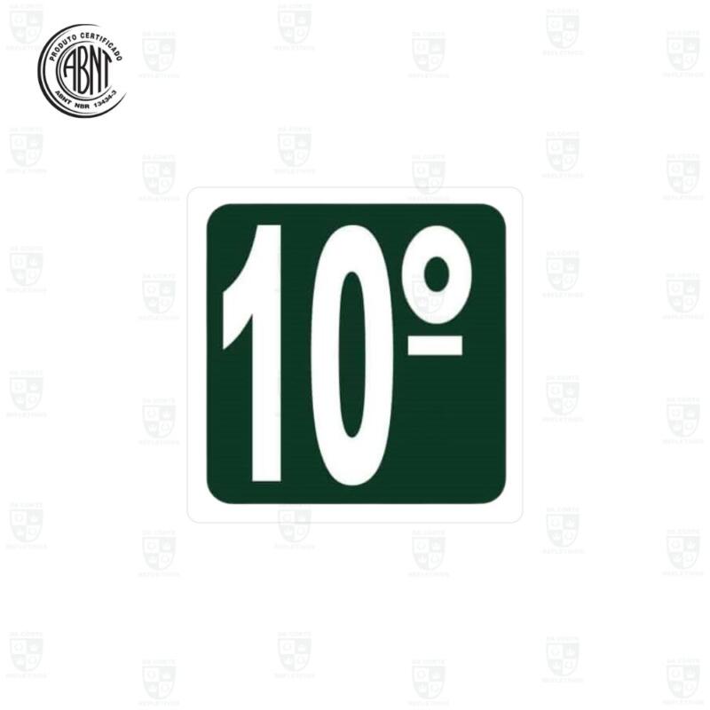 PLACA FOTOLUMINESCENTE – S17 10º