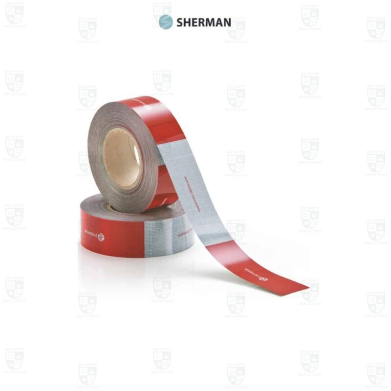 Rolo - Faixa Refletiva de Segurança Veicular SHERMAN – 45mts