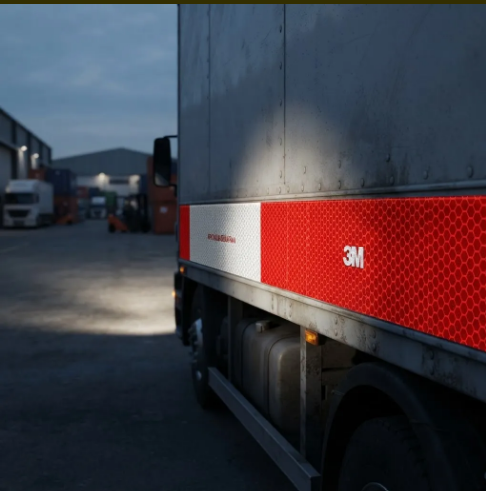 Faixa Refletiva Lateral Carroceria LADO DIREITO – 3M™ do Brasil (HB004037105) - Imagem 3