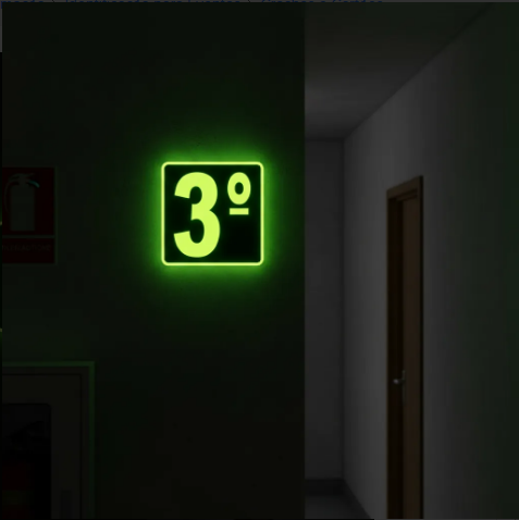 PLACA FOTOLUMINESCENTE – S17 3º - Imagem 4