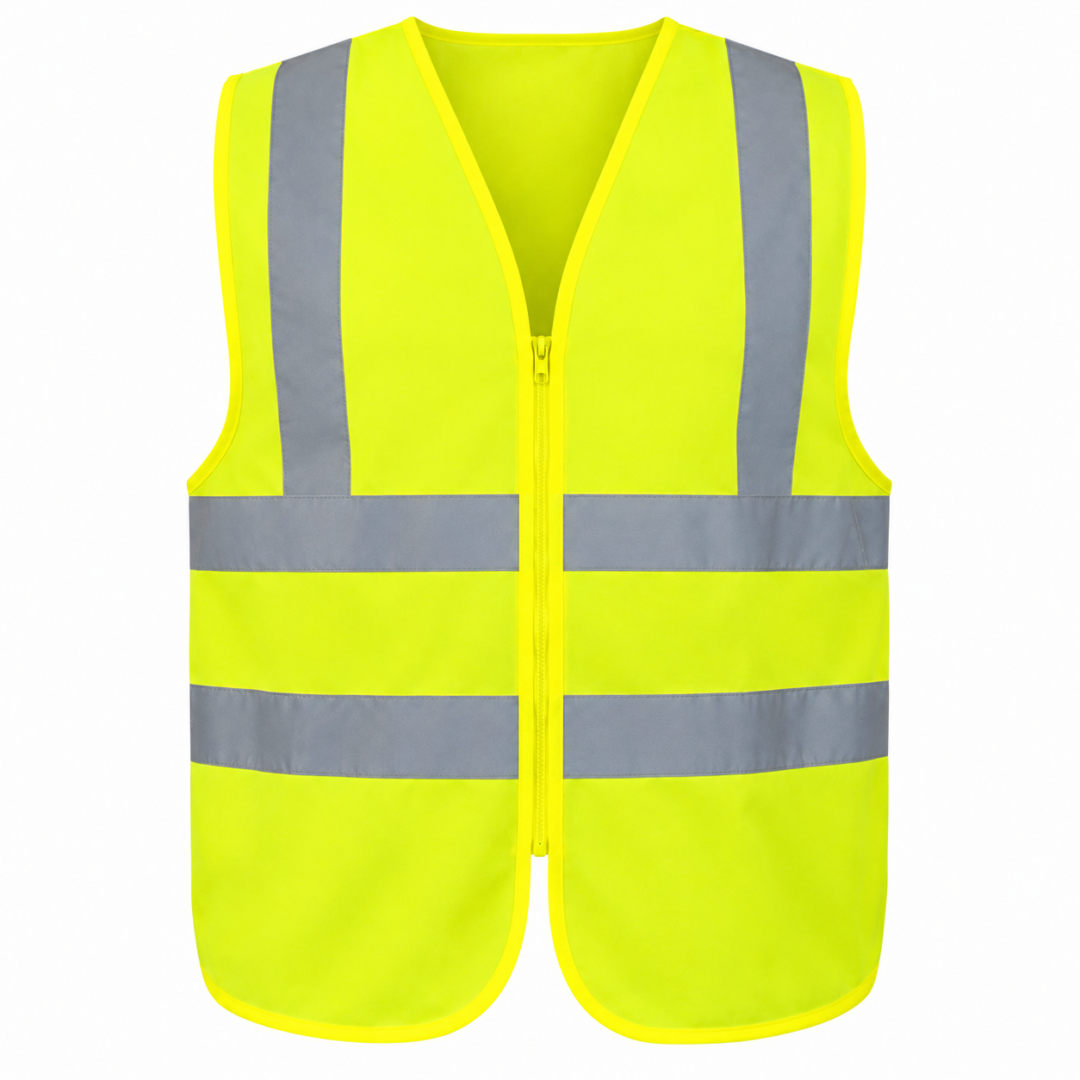 Colete de Segurança Refletivo Amarelo Fluorescente
