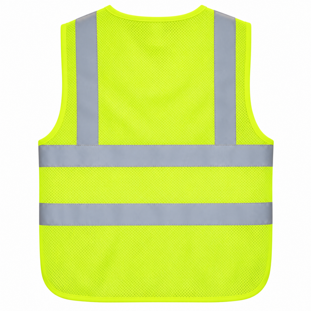 Colete de Segurança Refletivo de TELA Amarelo Fluorescente - Imagem 2