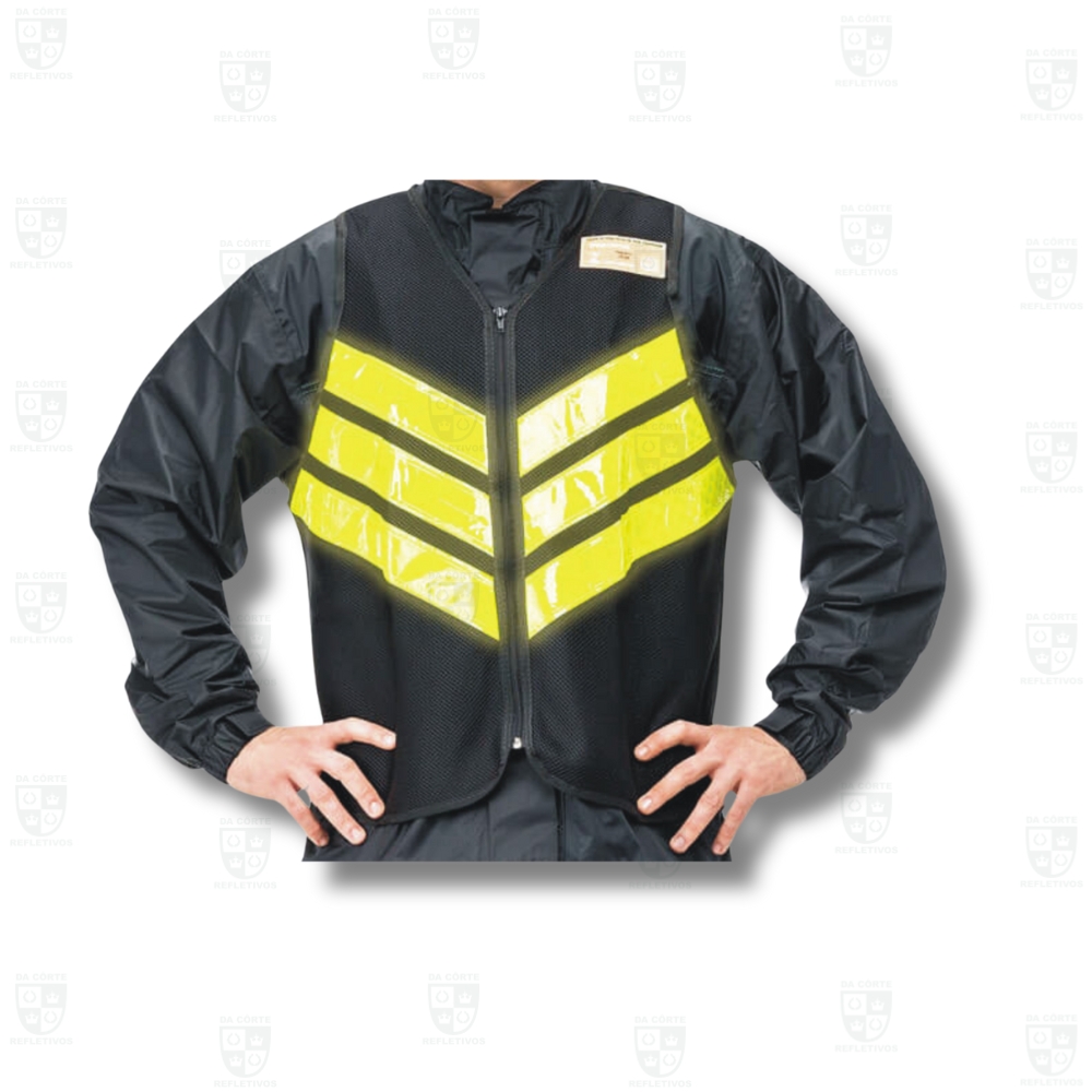 Colete Refletivo JAQUETA para Motoboy CONTRAN - EXG