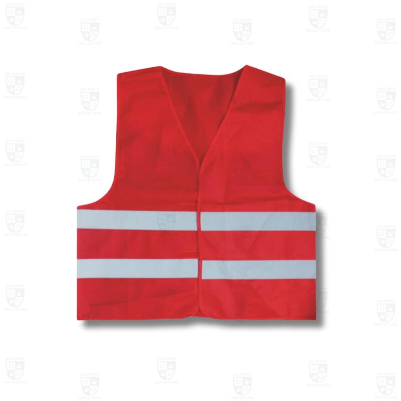 Colete de Segurança Refletivo Vermelho