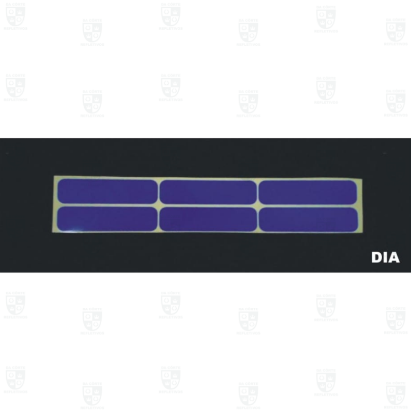 Kit Adesivo Refletivo - AZUL