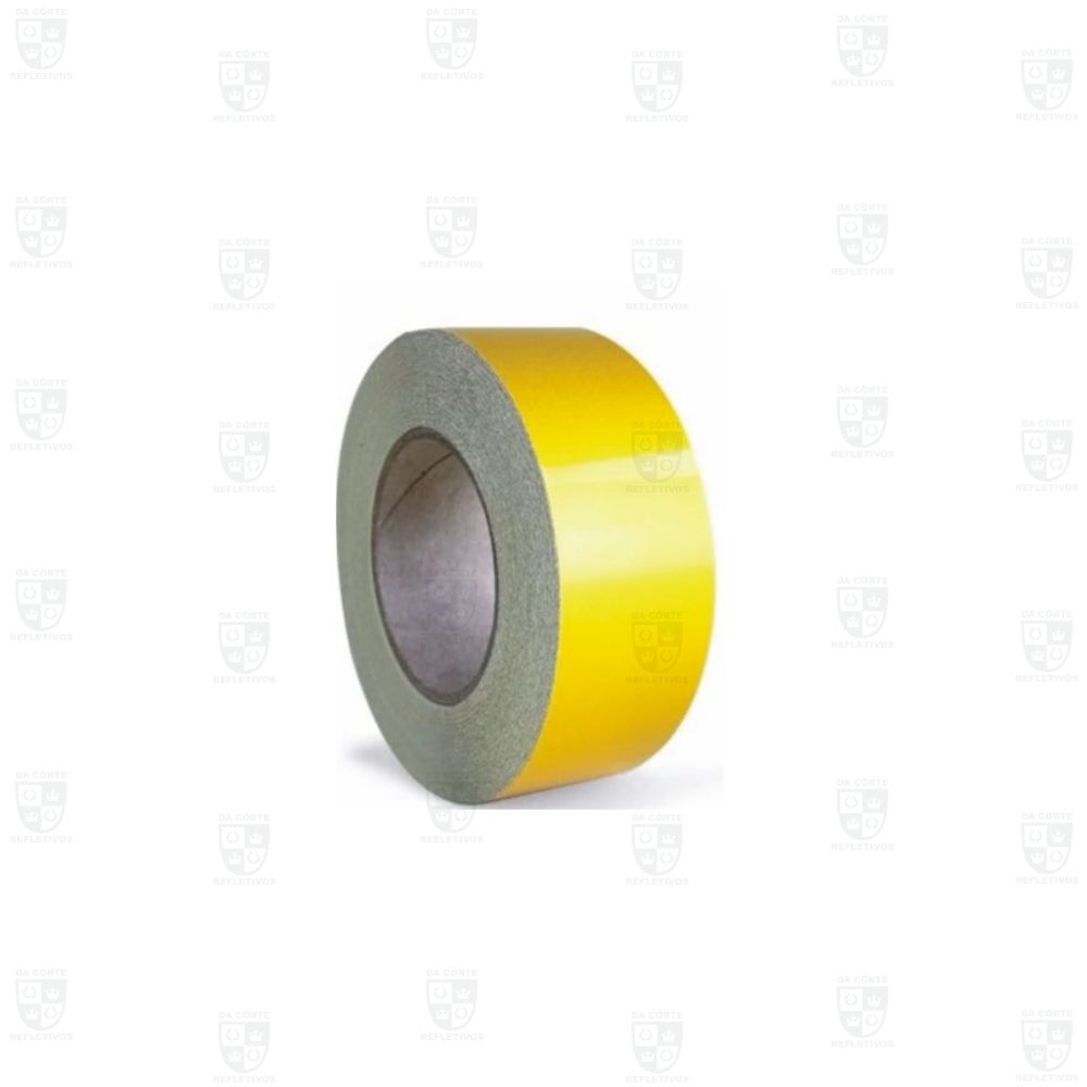 ROLO Adesivo Refletivo Grau Comercial AMARELO - 4cmx20mts