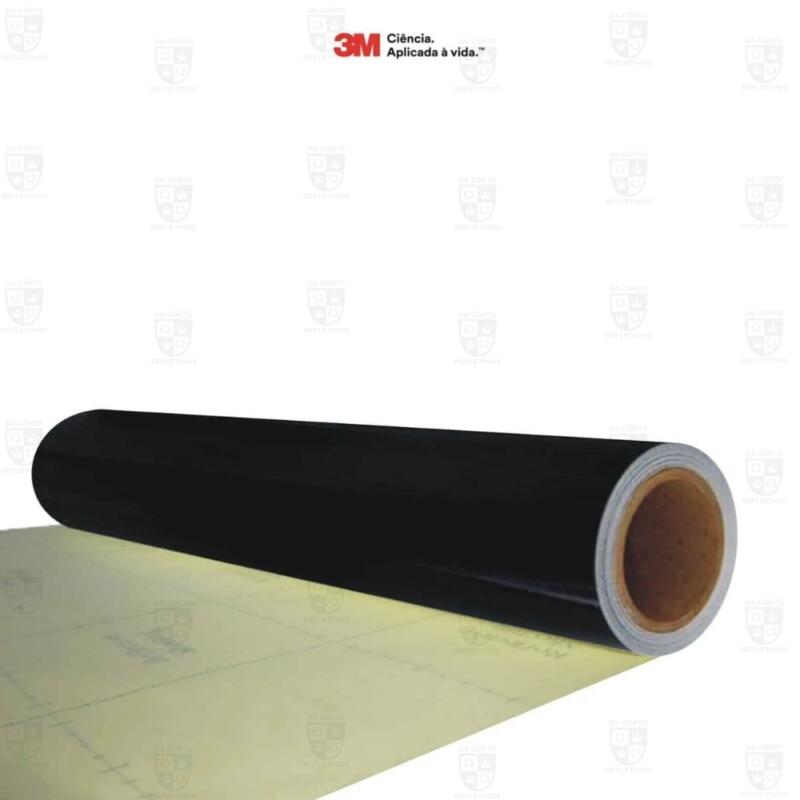 ROLO Película Adesiva Preto Legenda 3M™ (não refletivo) - 61cmx20mts