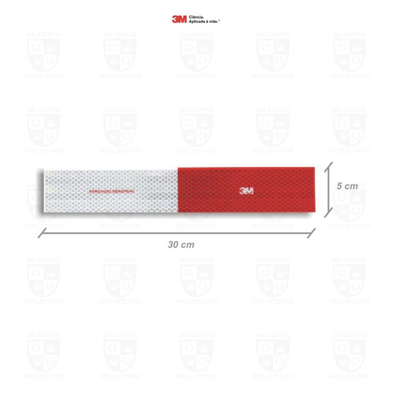 Faixa Refletiva Lateral Carroceria LADO DIREITO – 3M™ do Brasil (HB004037105)